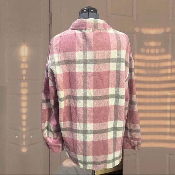 Beaully Women Casual Plaid Longsleeve Flannel ButtonDownPocketed |Size M |NWT|O1 - Picture 3 of 9